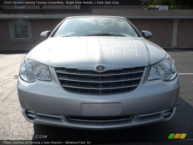 Bright Silver Metallic / Dark Slate Gray 2009 Chrysler Sebring Touring Convertible