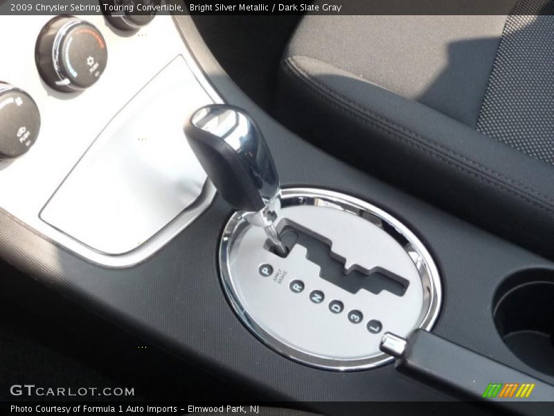 Bright Silver Metallic / Dark Slate Gray 2009 Chrysler Sebring Touring Convertible
