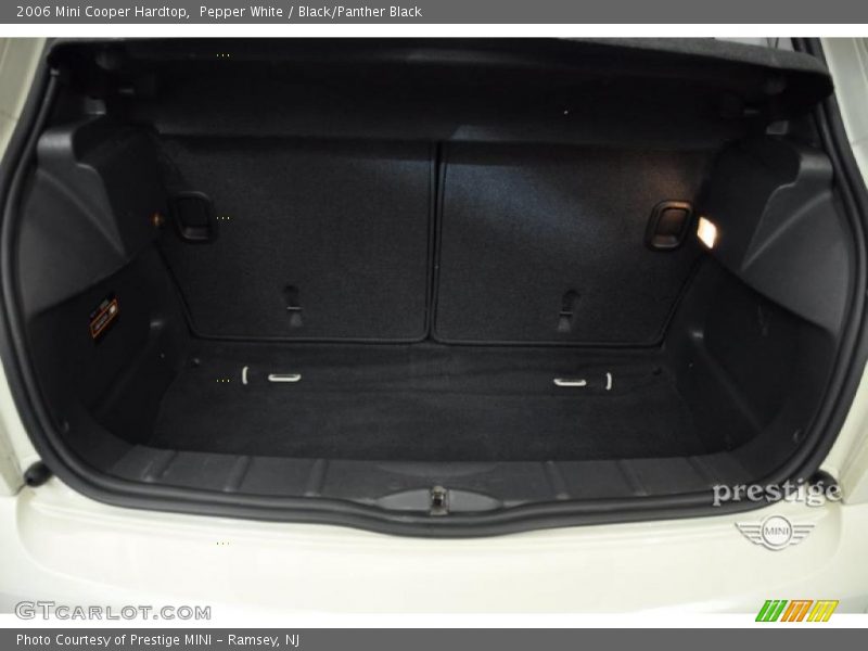 Pepper White / Black/Panther Black 2006 Mini Cooper Hardtop