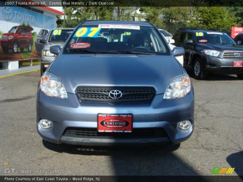 Cosmic Blue Metallic / Dark Charcoal 2007 Toyota Matrix XR