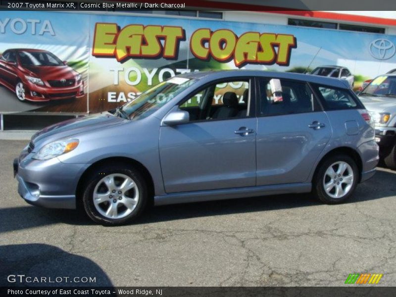 Cosmic Blue Metallic / Dark Charcoal 2007 Toyota Matrix XR