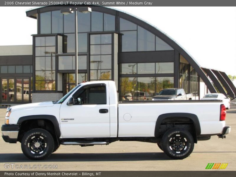Summit White / Medium Gray 2006 Chevrolet Silverado 2500HD LT Regular Cab 4x4