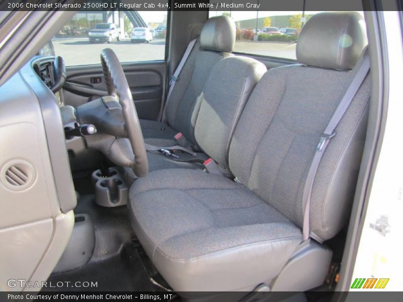 Summit White / Medium Gray 2006 Chevrolet Silverado 2500HD LT Regular Cab 4x4