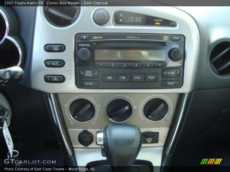 Cosmic Blue Metallic / Dark Charcoal 2007 Toyota Matrix XR