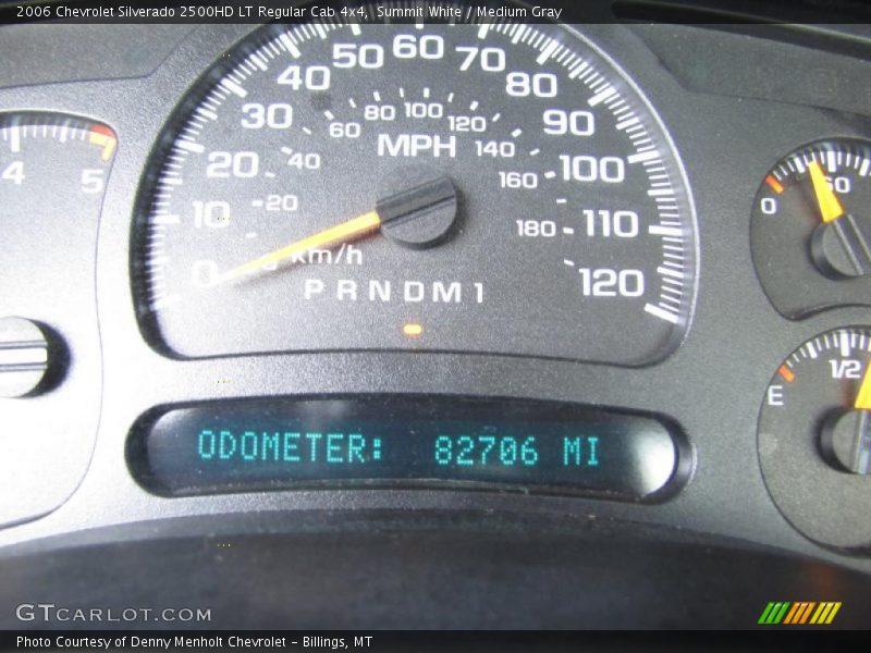 Summit White / Medium Gray 2006 Chevrolet Silverado 2500HD LT Regular Cab 4x4