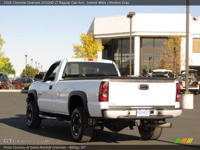 Summit White / Medium Gray 2006 Chevrolet Silverado 2500HD LT Regular Cab 4x4
