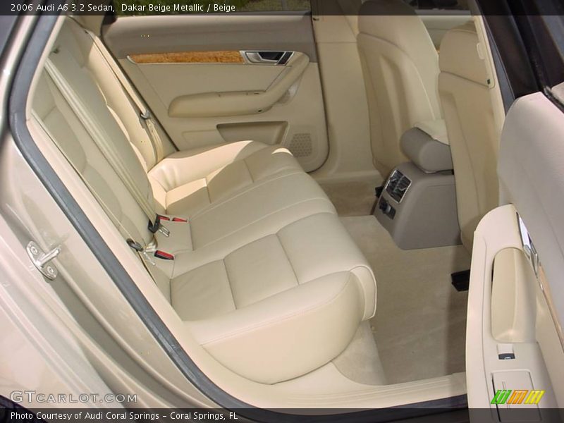 Dakar Beige Metallic / Beige 2006 Audi A6 3.2 Sedan