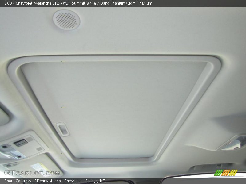 Summit White / Dark Titanium/Light Titanium 2007 Chevrolet Avalanche LTZ 4WD