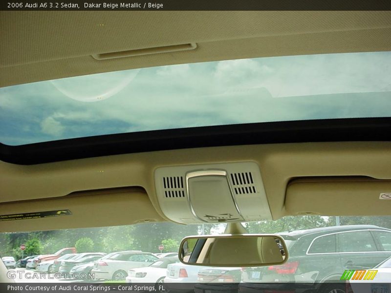 Dakar Beige Metallic / Beige 2006 Audi A6 3.2 Sedan