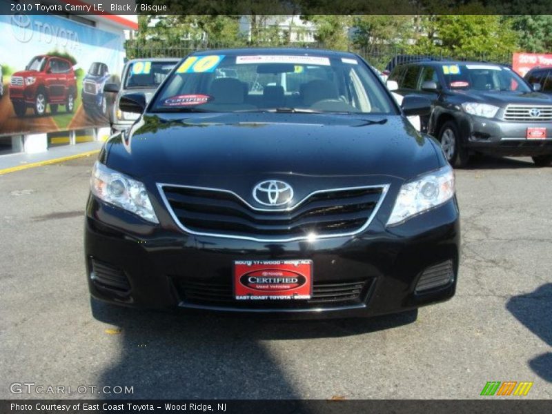 Black / Bisque 2010 Toyota Camry LE