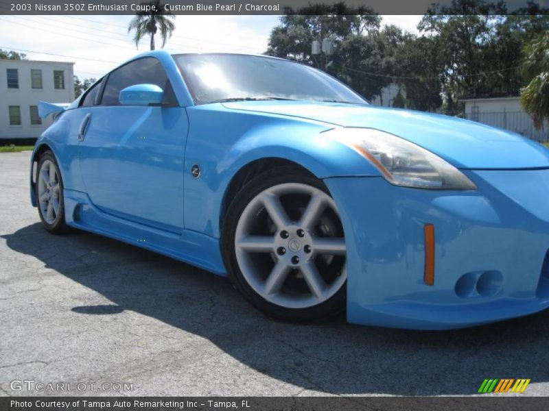 Custom Blue Pearl / Charcoal 2003 Nissan 350Z Enthusiast Coupe