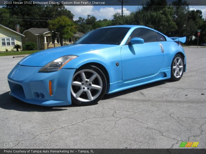 Custom Blue Pearl / Charcoal 2003 Nissan 350Z Enthusiast Coupe