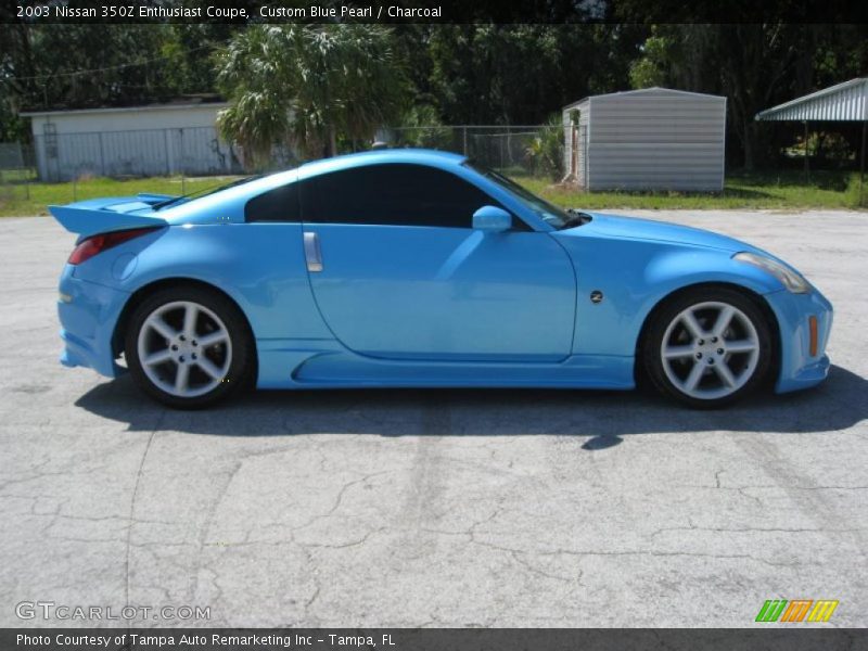 Custom Blue Pearl / Charcoal 2003 Nissan 350Z Enthusiast Coupe