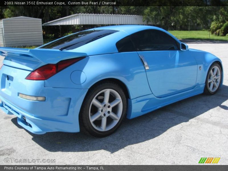 Custom Blue Pearl / Charcoal 2003 Nissan 350Z Enthusiast Coupe
