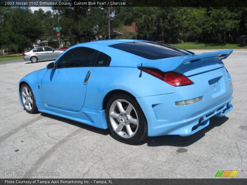 Custom Blue Pearl / Charcoal 2003 Nissan 350Z Enthusiast Coupe