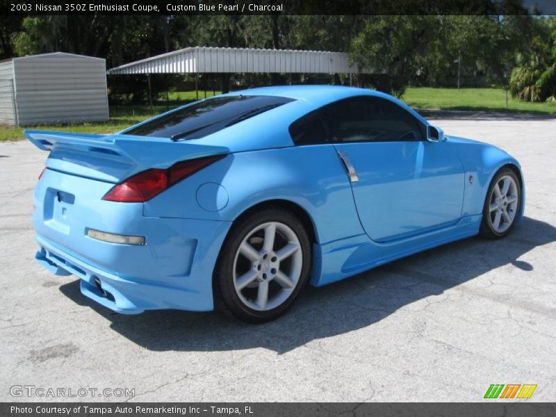 Custom Blue Pearl / Charcoal 2003 Nissan 350Z Enthusiast Coupe