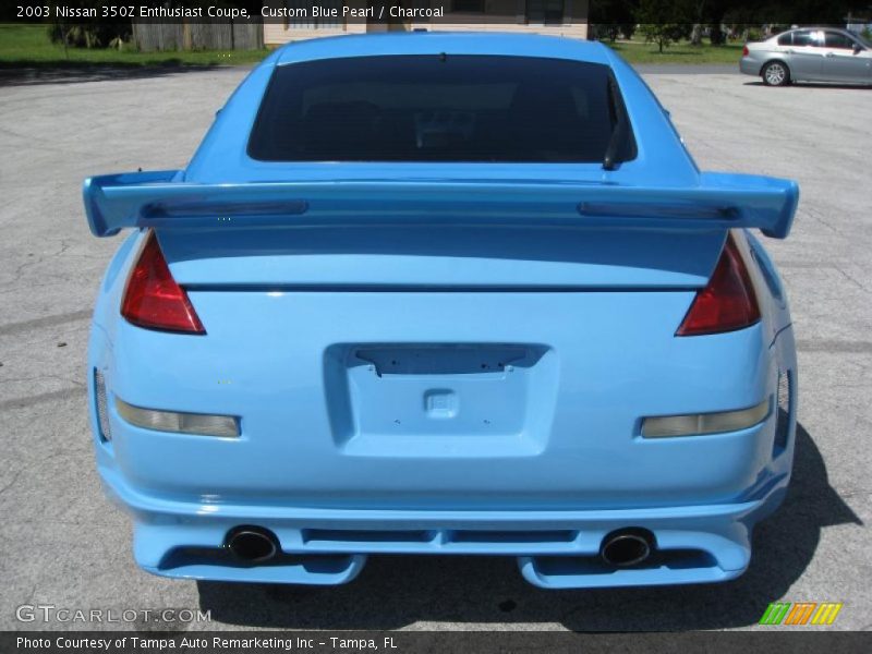 Custom Blue Pearl / Charcoal 2003 Nissan 350Z Enthusiast Coupe