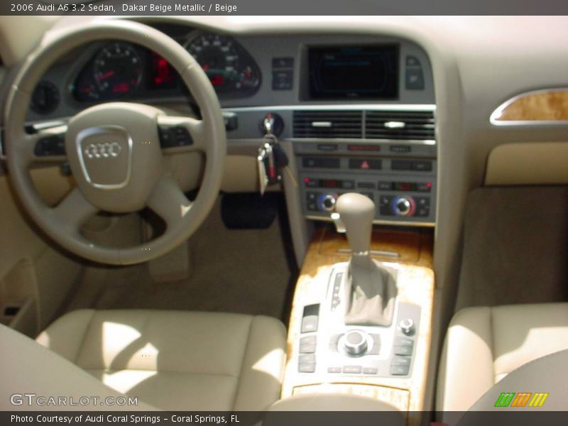 Dakar Beige Metallic / Beige 2006 Audi A6 3.2 Sedan