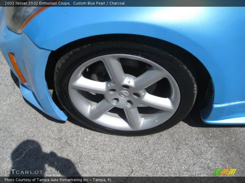 Custom Blue Pearl / Charcoal 2003 Nissan 350Z Enthusiast Coupe