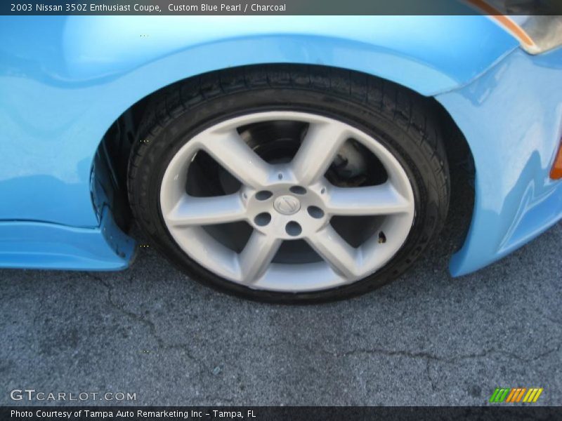 Custom Blue Pearl / Charcoal 2003 Nissan 350Z Enthusiast Coupe