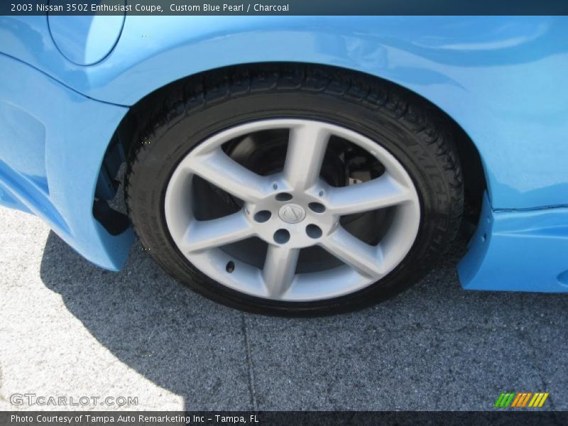 Custom Blue Pearl / Charcoal 2003 Nissan 350Z Enthusiast Coupe