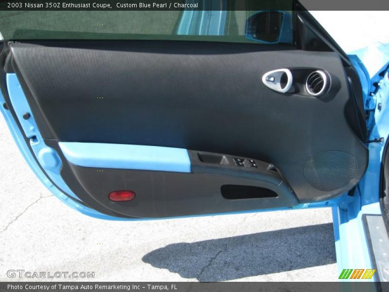 Custom Blue Pearl / Charcoal 2003 Nissan 350Z Enthusiast Coupe