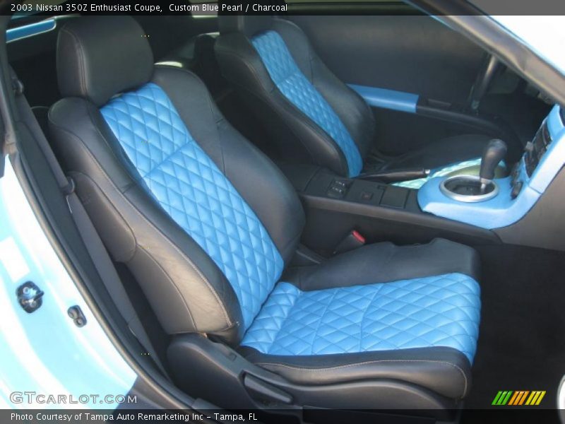 Custom Blue Pearl / Charcoal 2003 Nissan 350Z Enthusiast Coupe