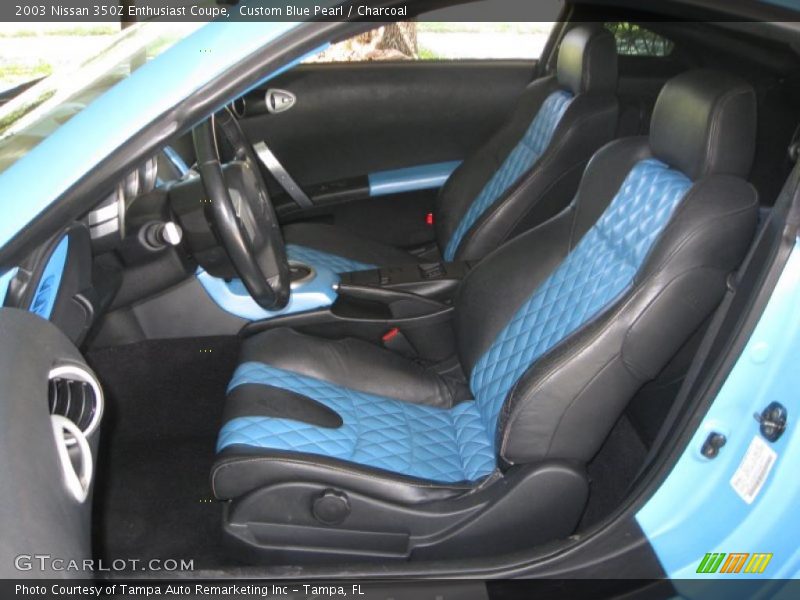 Custom Blue Pearl / Charcoal 2003 Nissan 350Z Enthusiast Coupe