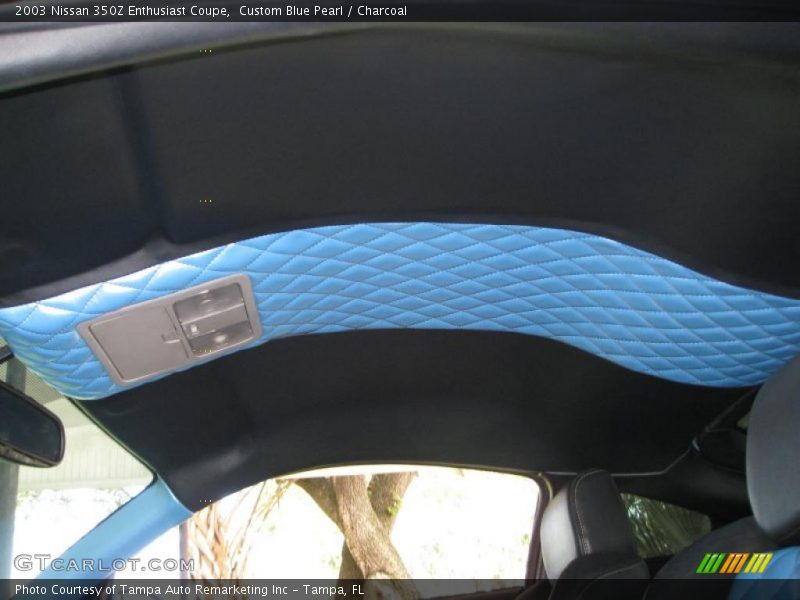 Custom Blue Pearl / Charcoal 2003 Nissan 350Z Enthusiast Coupe