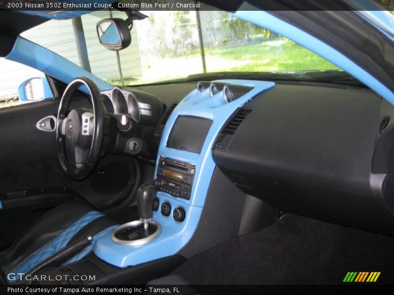 Custom Blue Pearl / Charcoal 2003 Nissan 350Z Enthusiast Coupe