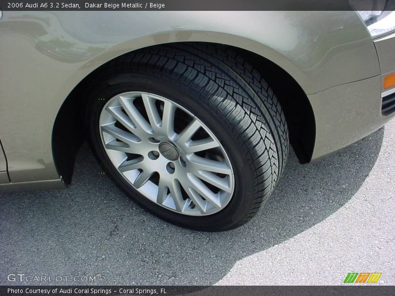 Dakar Beige Metallic / Beige 2006 Audi A6 3.2 Sedan