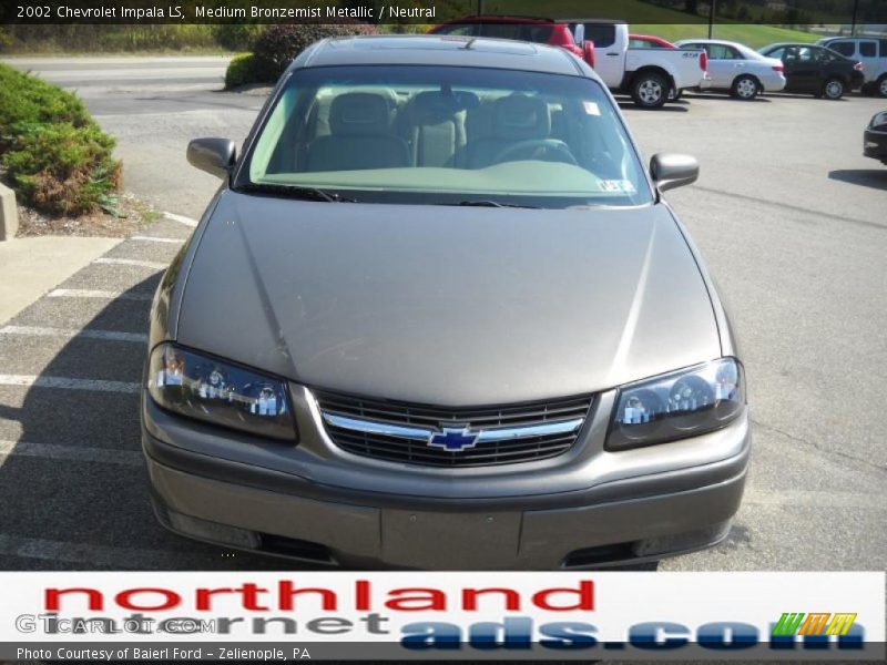 Medium Bronzemist Metallic / Neutral 2002 Chevrolet Impala LS