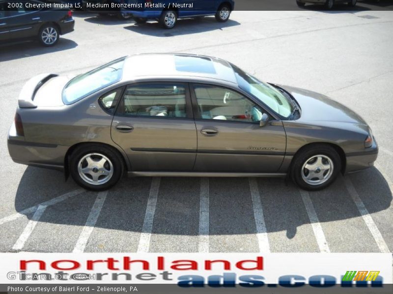 Medium Bronzemist Metallic / Neutral 2002 Chevrolet Impala LS