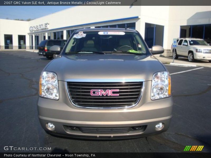 Antique Bronze Metallic / Cocoa/Light Cashmere 2007 GMC Yukon SLE 4x4