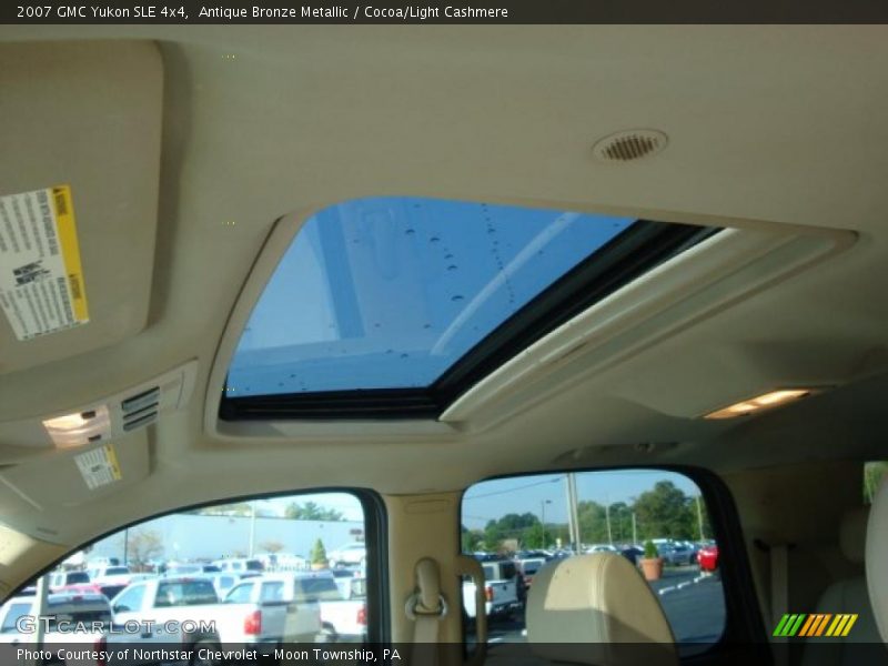Antique Bronze Metallic / Cocoa/Light Cashmere 2007 GMC Yukon SLE 4x4