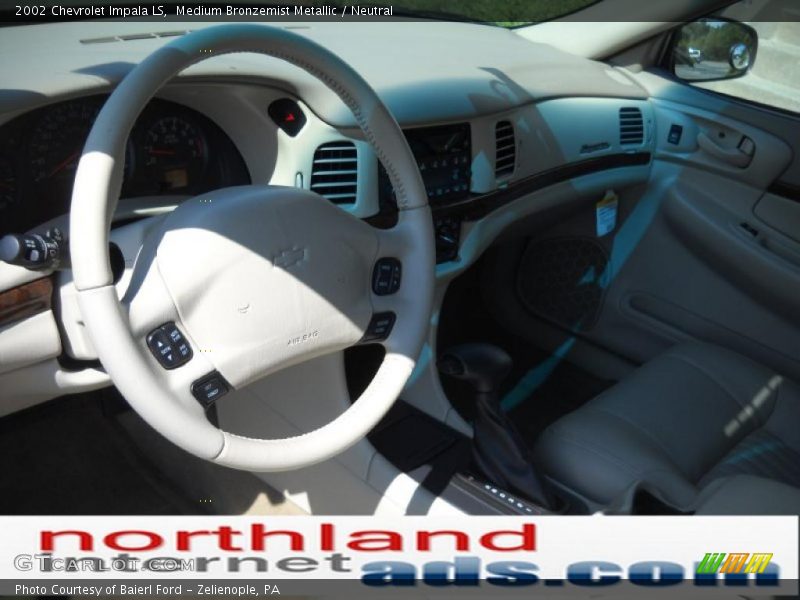Medium Bronzemist Metallic / Neutral 2002 Chevrolet Impala LS