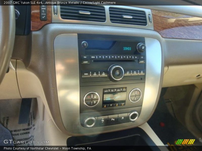 Antique Bronze Metallic / Cocoa/Light Cashmere 2007 GMC Yukon SLE 4x4