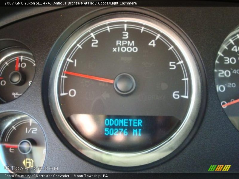 Antique Bronze Metallic / Cocoa/Light Cashmere 2007 GMC Yukon SLE 4x4