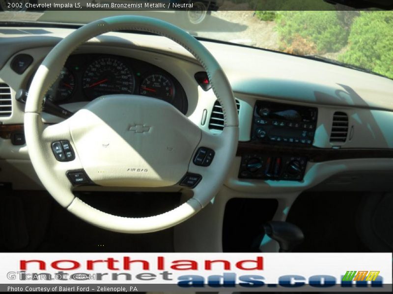 Medium Bronzemist Metallic / Neutral 2002 Chevrolet Impala LS