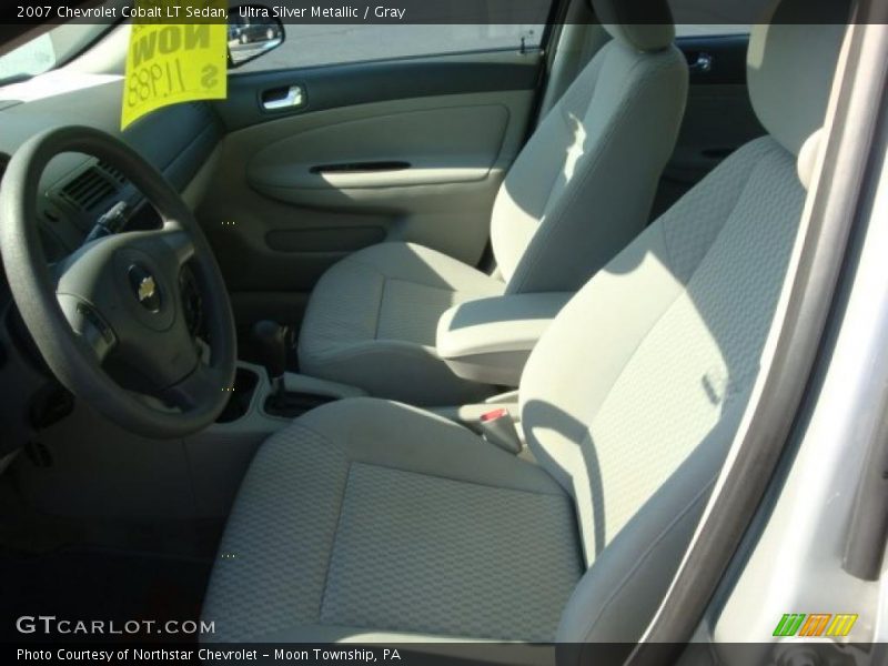 Ultra Silver Metallic / Gray 2007 Chevrolet Cobalt LT Sedan