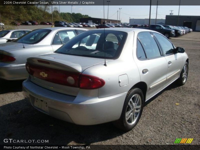 Ultra Silver Metallic / Graphite 2004 Chevrolet Cavalier Sedan