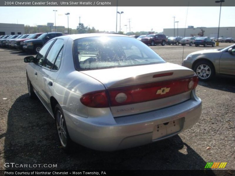 Ultra Silver Metallic / Graphite 2004 Chevrolet Cavalier Sedan