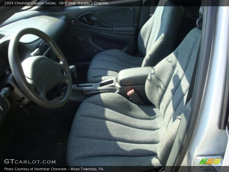Ultra Silver Metallic / Graphite 2004 Chevrolet Cavalier Sedan