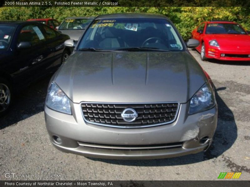Polished Pewter Metallic / Charcoal 2006 Nissan Altima 2.5 S