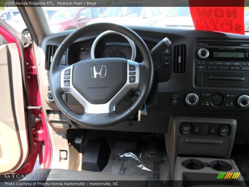 Redrock Pearl / Beige 2006 Honda Ridgeline RTL