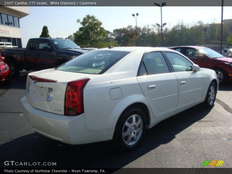 White Diamond / Cashmere 2007 Cadillac CTS Sedan