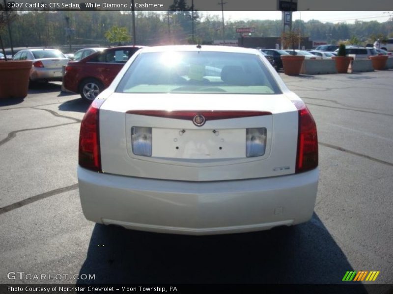 White Diamond / Cashmere 2007 Cadillac CTS Sedan