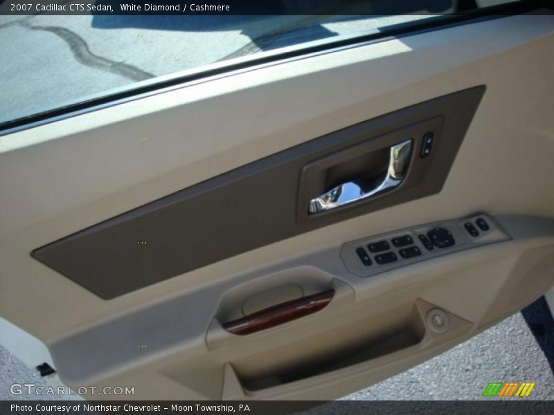 White Diamond / Cashmere 2007 Cadillac CTS Sedan
