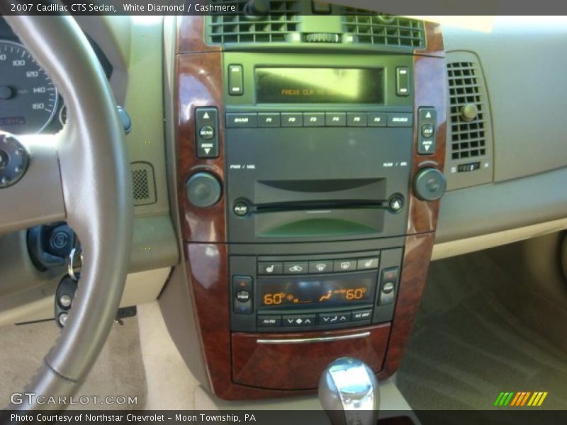White Diamond / Cashmere 2007 Cadillac CTS Sedan