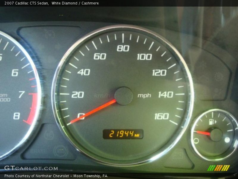 White Diamond / Cashmere 2007 Cadillac CTS Sedan